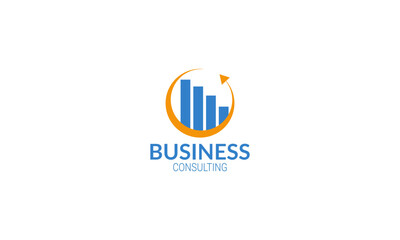 Business consulting logo template.