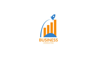 Business consulting logo template.