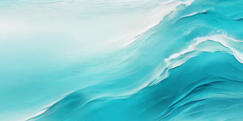 Sea water ocean wave vector background. Blue water ocean sea wave seamless background. Water  ocean wave white and soft blue aqua, teal texture.