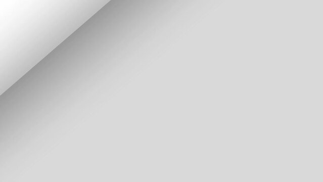 4k 3D Flipping page curl transition animation being flipped over
