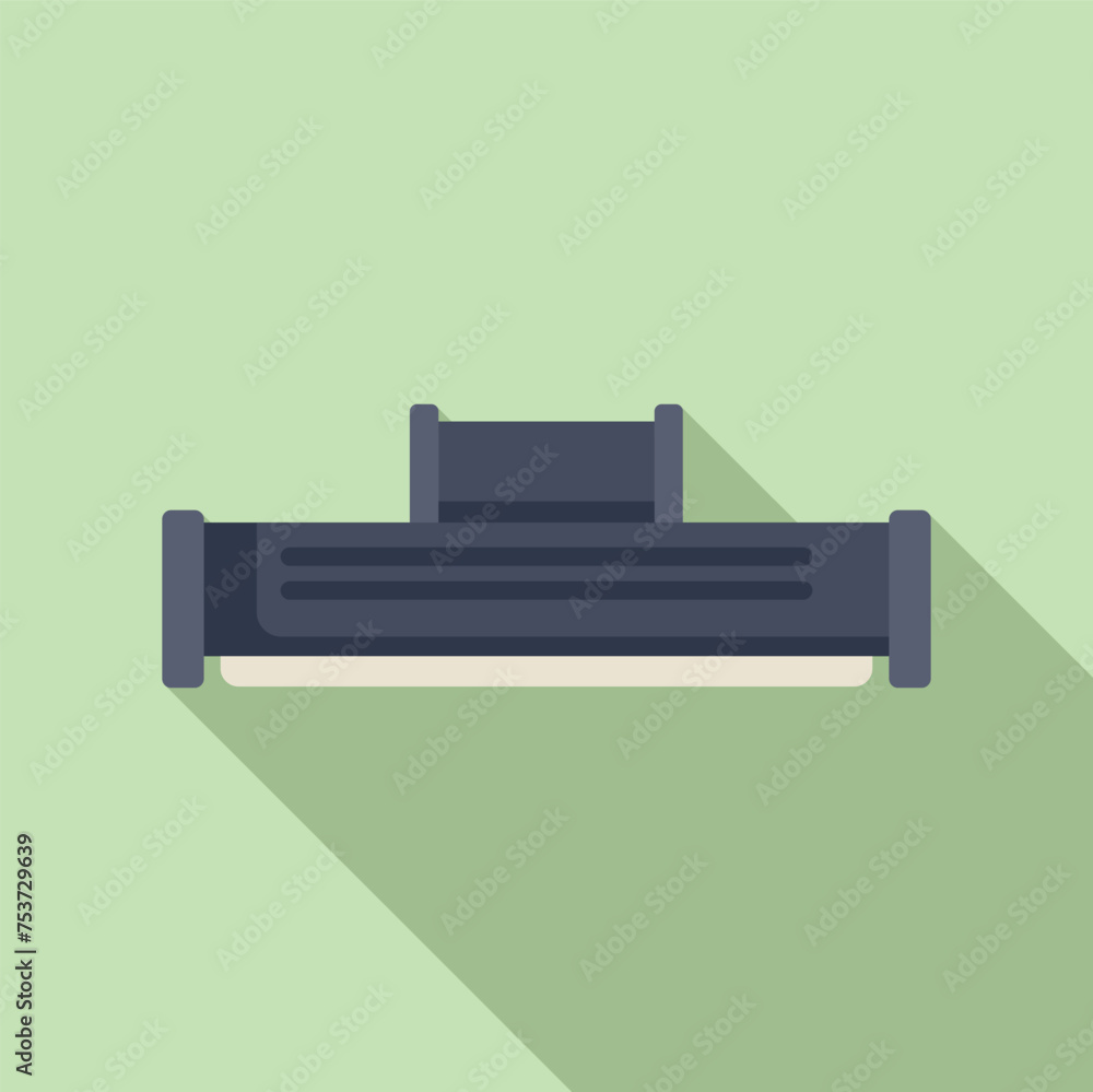 Aufkleber gadget ink digital icon flat vector. can design ecology. garbage computing