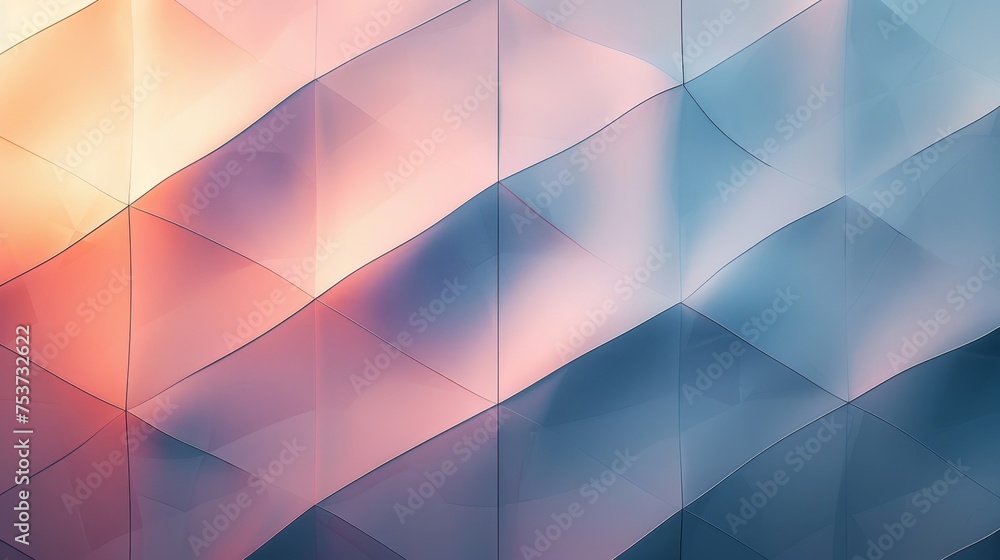 Aufkleber a minimalist geometric background with subtle textured geometric patterns