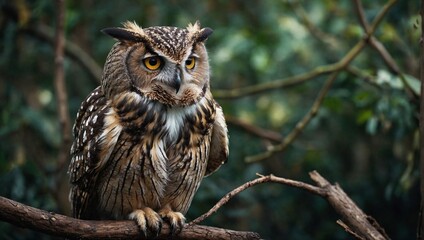 Fototapeta premium great horned owl