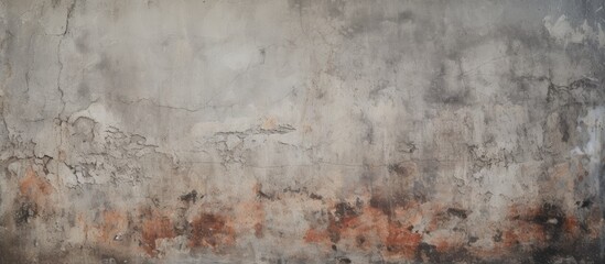 Texture of an aged grimy grey wall surface - obrazy, fototapety, plakaty