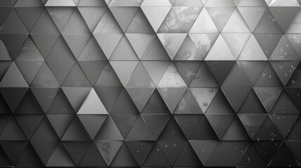 A seamless geometric background featuring an intricate array of triangles and hexagons