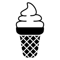 ice cream cone icon