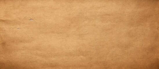 Fototapeta premium Detailed brown paper sheet with textured background