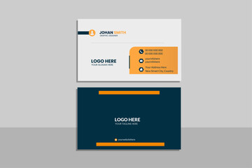 Minimalist Business Card. Modern Business Card - Creative and Clean Business Card Template. Luxury business card design template.