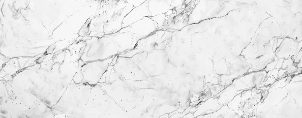 Meubelstickers white marble texture background banner © Baizhanysh