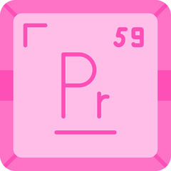 Praseodymium Icon