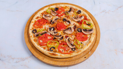 Pizza isolated 