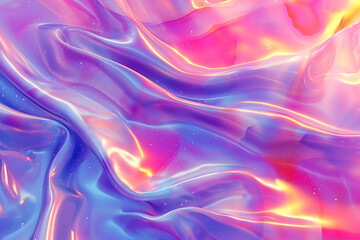 Obraz premium Bright Abstract Plastic Texture with Light Reflection