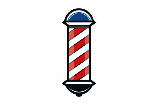 barbar logo man's on white background