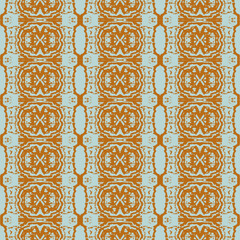 Old wallpaper on the wall.