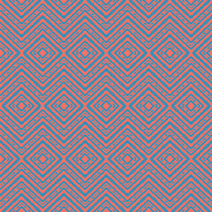 Blue and white watercolor ornament painted with watercolor on paper.