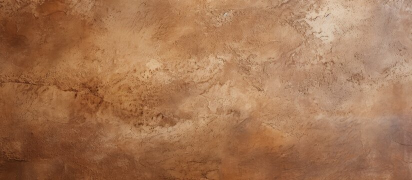 Abstract textured brown background made of concrete or plaster