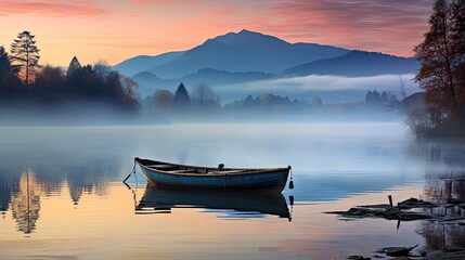 Cheerful women meditating in the mountains