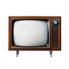 Television isolated on transparent background