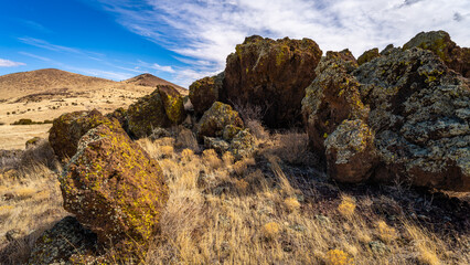 S P Crater, Amazing Volcanic Landscapes, Flagstaff Arizona, America, USA. Stunning views from the surrounding area.
