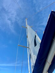 Fototapeta premium sailing ship mast