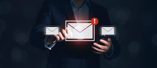 Alert Email inbox and spam virus