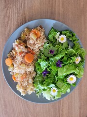 Assiette printanière 