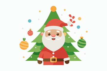 merry christmas vector svg on white background