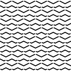 Seamless pattern. Curves, chevrons ornament. Figures backdrop. Geometric wallpaper. Folk background. Ethnic motif. Digital paper, textile print, web design, abstract illustration. Vector artwork