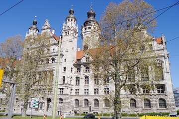 Neues Rathaus in Leipzig