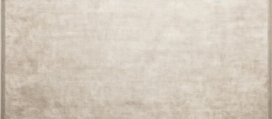 Obraz premium Blank interior carpet mockup top view Empty ground pad or rug isolated Decorative fabric blanket template