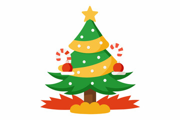 merry christmas vector svg on white background
