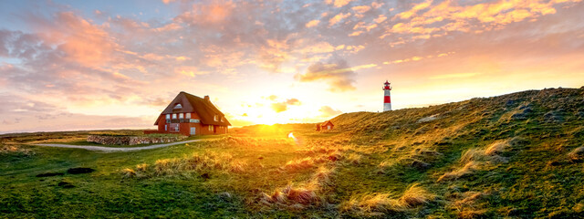 Lister Ellenbogen, Leuchtturm, Sylt, Nordsee