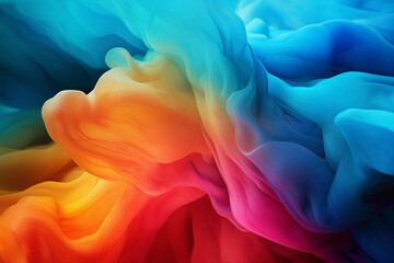 Witness the harmonious blend of colors in a captivating gradient, each shade captured in breathtaking HD detail.