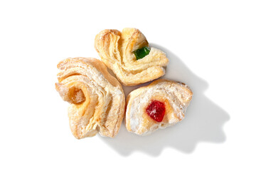 A Symphony of Sweet - Red Turkish Delight Puff Pastry Trio