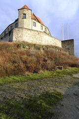 Schloss Neuenburg bei Freyburg, Burgenlandkreis, Sachsen-Anhalt, Deutschland