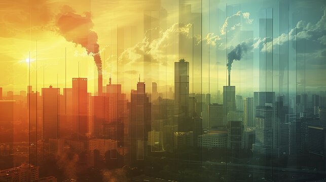 bar graph comparing the global warming potential of different greenhouse gases.