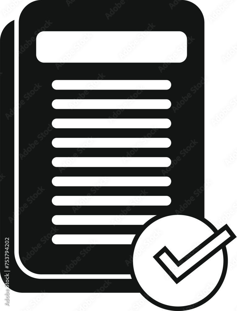 Poster code device verify icon simple vector. computer factor. two step vote