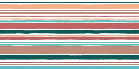 seamless pattern with horizontal stripes 