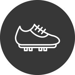 Football Boots Line Inverted