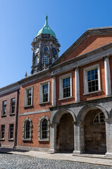 Fototapeta premium Powder Tower Viking Norman Defences, Dublin Castle, Ireland.