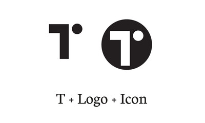 Abstract letter T arrow vector logotype. Line hexagon creative simple logo design template. Universal geometric symbol font icon.