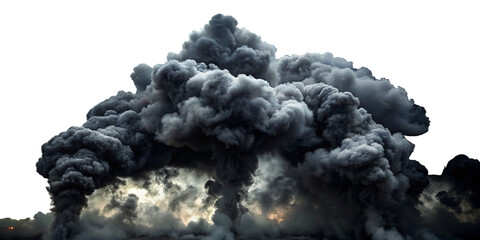 Realistic atmospheric rain clouds, lightning dark cloud, black clouds, steam carbon clouds, rainstorm clouds.