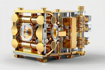 Quantum computer, gold silver mechanism 