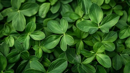 Fototapeta na wymiar a fenugreek leaves, traditionally used for their anti-inflammatory properties