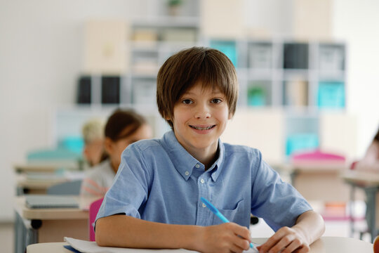 Inteligent student private lyceum portrait education chill