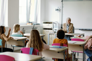 Teacher learning process classroom group education curriculum engaged 