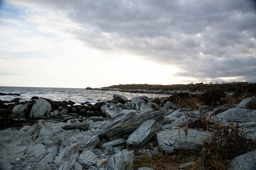 rocky shore