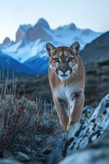 Graceful Mountain Puma