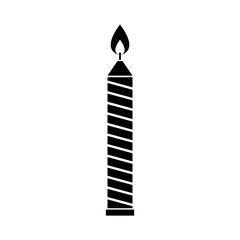 Fototapeta premium Birthday candle