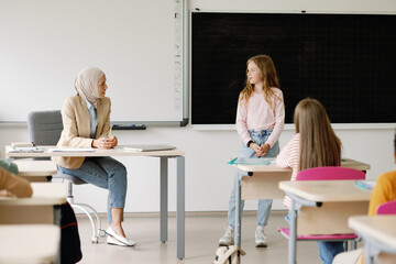 Teacher student interaction classwork classroom climate study session